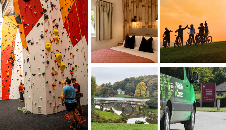 Wiltshire Campaign Competition feature The Arc, Wiltshire Connect, Stourhead and Riverbarn B&B